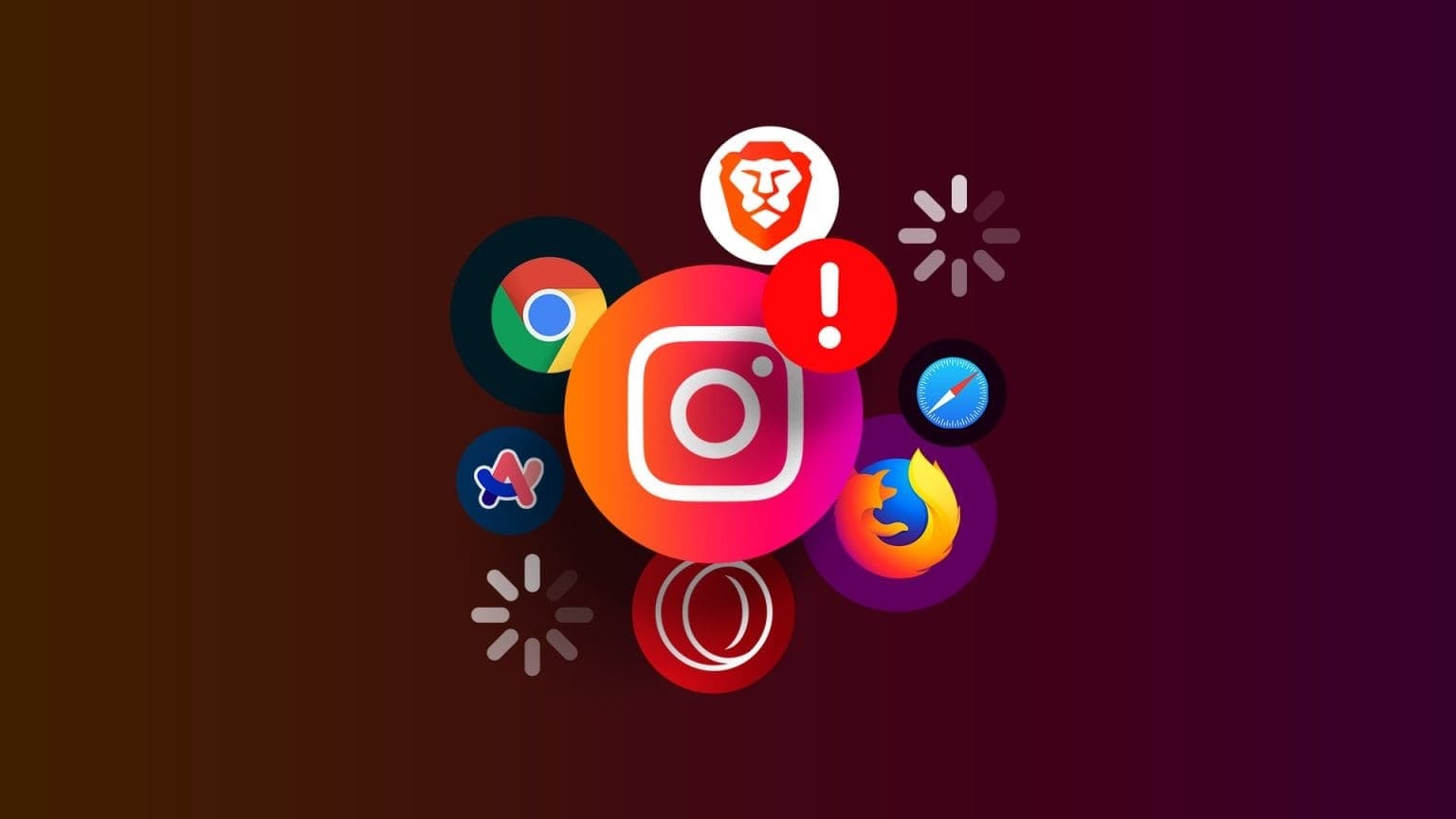 أفضل 7 إصلاحات لعدم فتح وتحميل Instagram في المتصفح - %categories