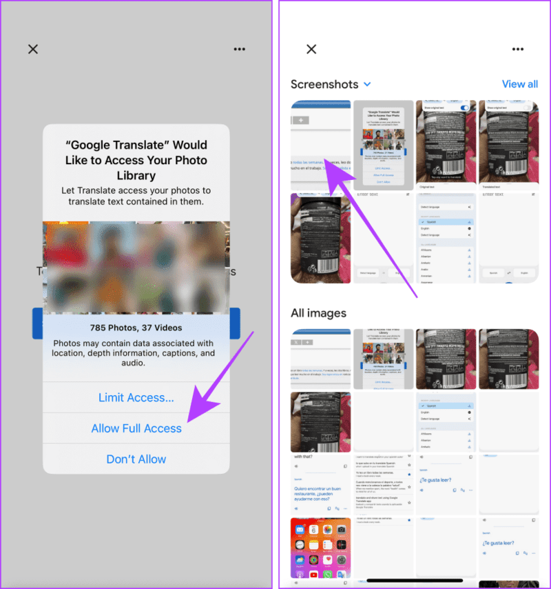 Translate-Text-from-ImagesPictures-Stored-on-iPhone كيفية استخدام تطبيق Google Translate على iPhone