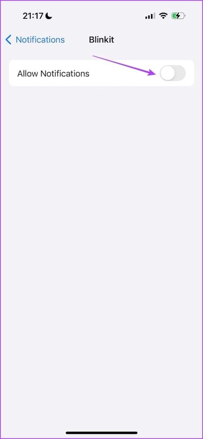 Turn-Off-Allow-Notifications كيفية إيقاف تشغيل الإشعارات للتطبيقات على iPhone