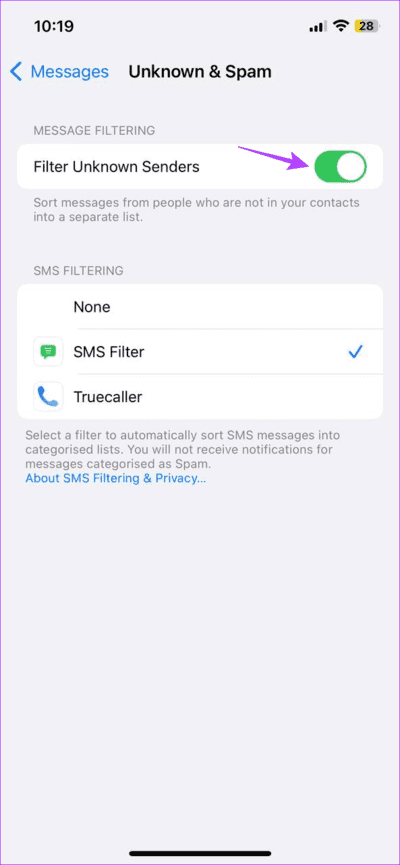 Turn-Toggle-On-8 هل يمكنك إخفاء اسم المرسل في رسائل iPhone؟