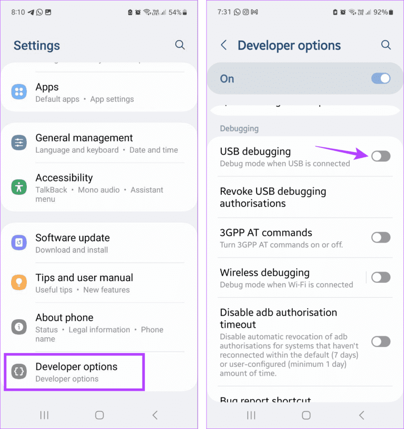 لماذا أتلقى إشعارًا بفصل/اتصال موصل USB على Android (بما في ذلك Samsung) - %categories