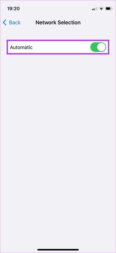 Turn-toggle-on 10 إصلاحات لمشكلة "الشبكة الخلوية غير متاحة للمكالمات الصوتية" على الهاتف