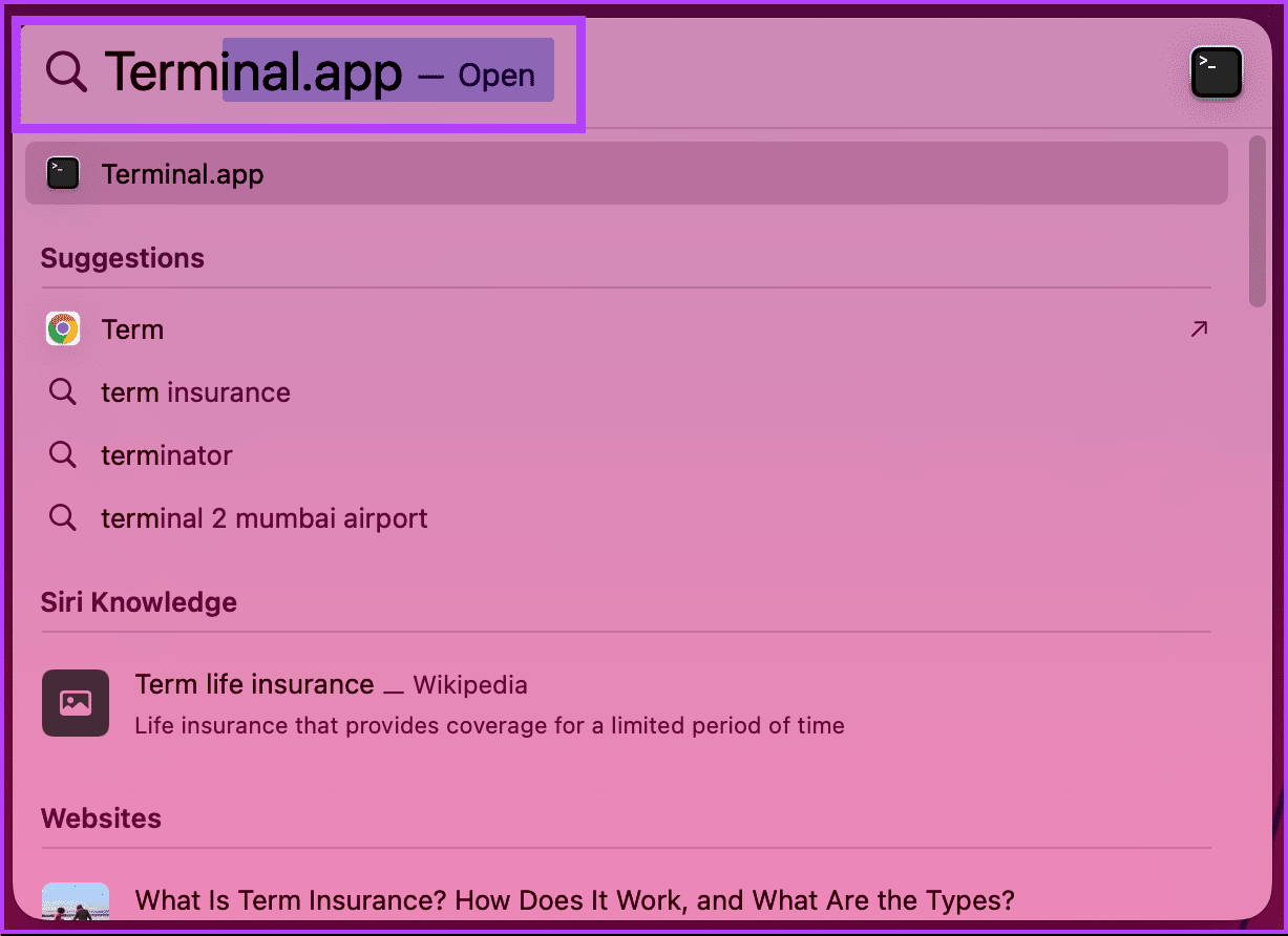Type-Terminal 6 طرق لإصلاح التاريخ والوقت الخاطئين على Mac