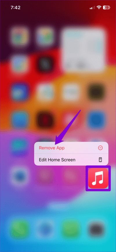 Uninstall-Apple-Music-From-iPhone-710x1536-1 أفضل 7 إصلاحات لبدء تشغيل تلقائي لـ Apple Music على iPhone