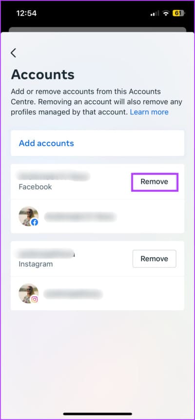 Unlink-Facebook-and-Instagram-Account-3-475x1024-1 5 طرق سهلة لإصلاح عدم نشر مشاركة Instagram على Facebook