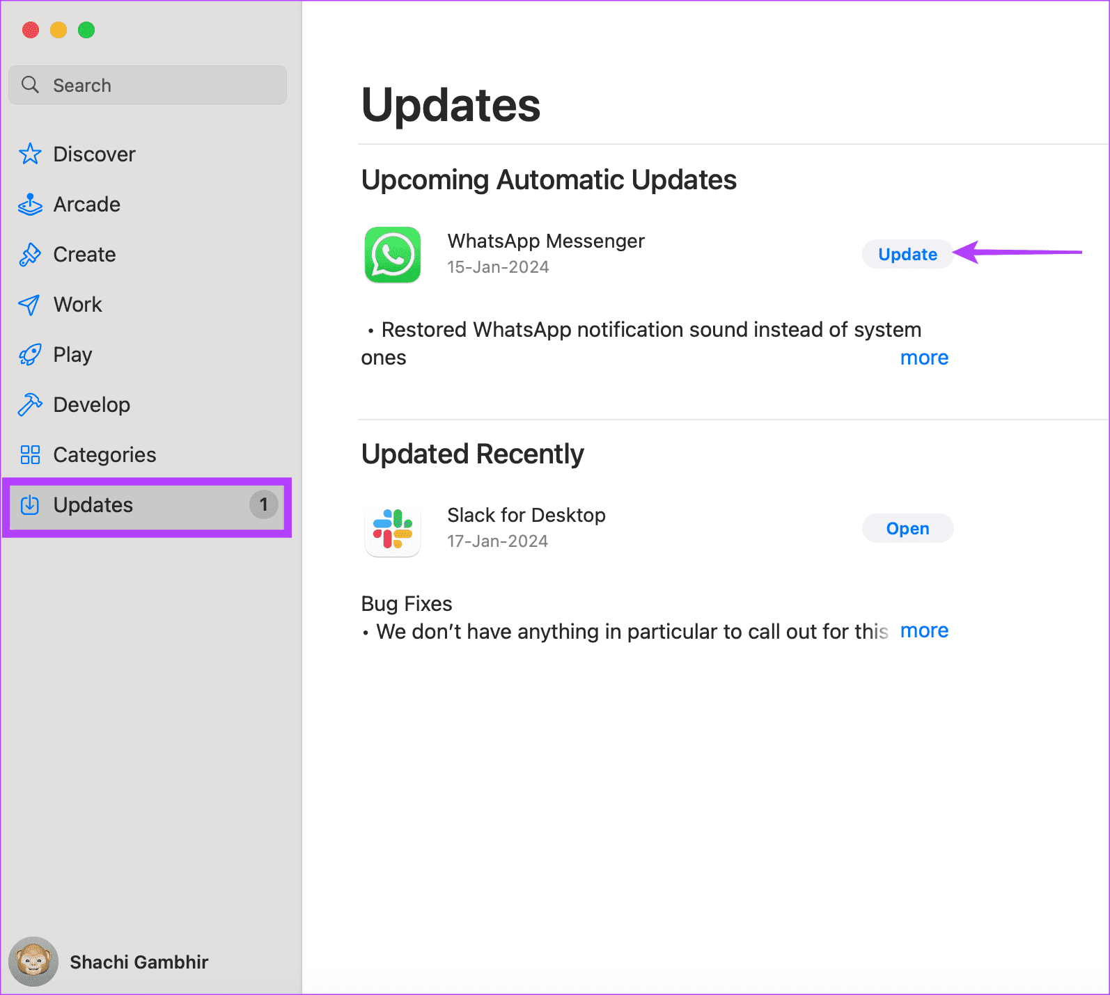 Update-WhatsApp-1 6 طرق لإصلاح مشكلة إنهاء تطبيق WhatsApp بشكل غير متوقع على Mac