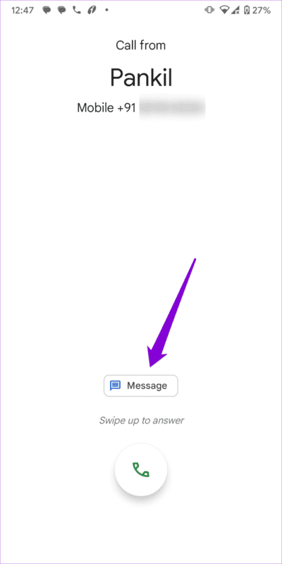 Use-Call-Reject-Message-on-Android-768x1535-1 كيفية تغيير واستخدام رسائل رفض المكالمات على Android