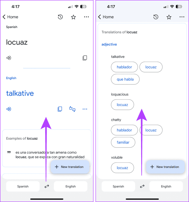 Use-Google-Translate-as-Dictionary-to-Learn-a-Language كيفية استخدام تطبيق Google Translate على iPhone