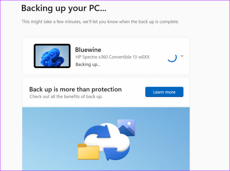 Use-Windows-Backup-App-4-768x570-1 كيفية استخدام Windows Backup لحفظ الملفات والإعدادات