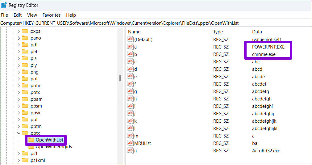 View-Program-in-Open-With-Menu-on-Windows كيفية إضافة أو إزالة البرامج من قائمة "فتح باستخدام" في Windows