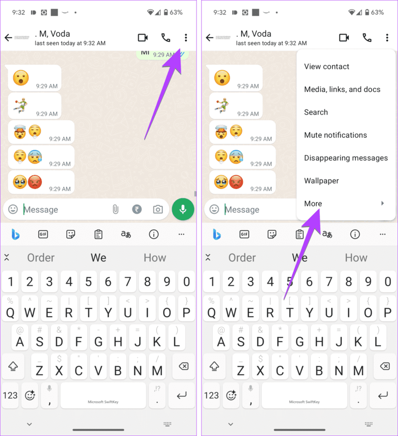 WhatsApp-Chat-conversation-settings-1401x1536-1 كيفية حذف الدردشات والرسائل المتعددة على WhatsApp