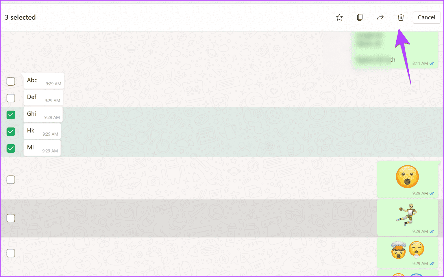 WhatsApp-PC-Delete-multiple-messages-1536x958-1 كيفية حذف الدردشات والرسائل المتعددة على WhatsApp