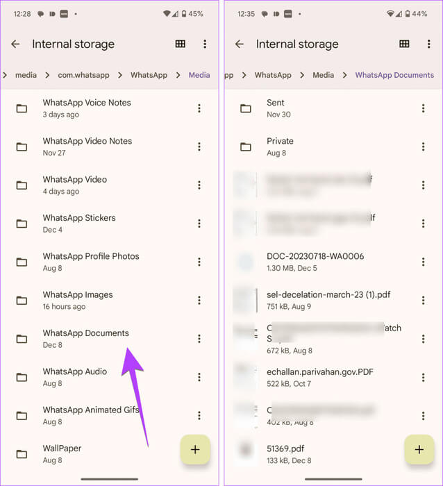 WhatsApp-documents-android-find-934x1024-1 أين يتم تخزين مستندات أو صور WhatsApp على iPhone و Android