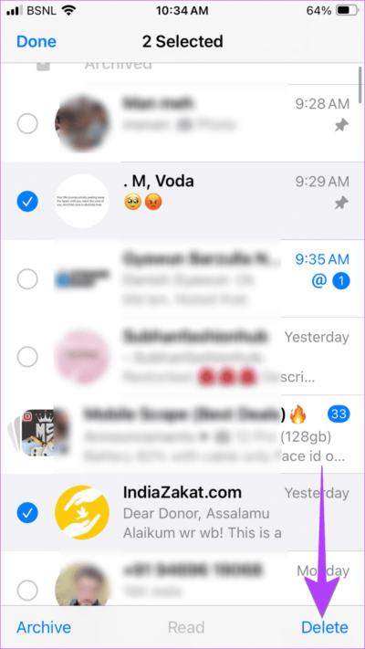 WhatsApp-iphone-delete-multiple-chats-threads-e1707237476359 كيفية حذف الدردشات والرسائل المتعددة على WhatsApp