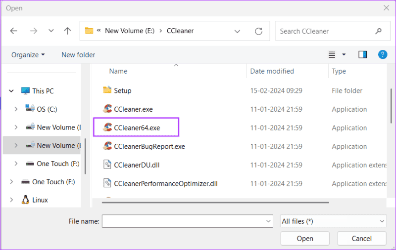 Whitelist-CCleaner-in-Windows-Security-4 أفضل 7 طرق لإصلاح عدم عمل CCleaner في Windows 11