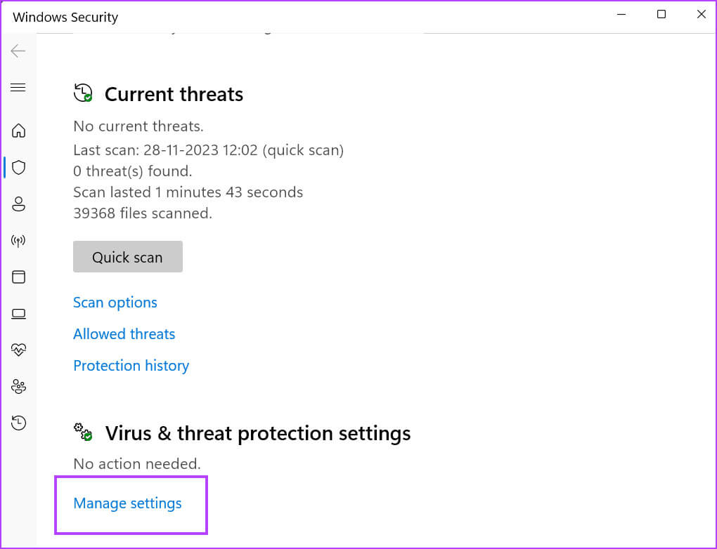 Whitelist-Steamwebhelper.exe-in-Antivirus-Software أفضل 8 إصلاحات لخطأ "أحد مكونات Steam المهمة لا تستجيب" في Windows 11