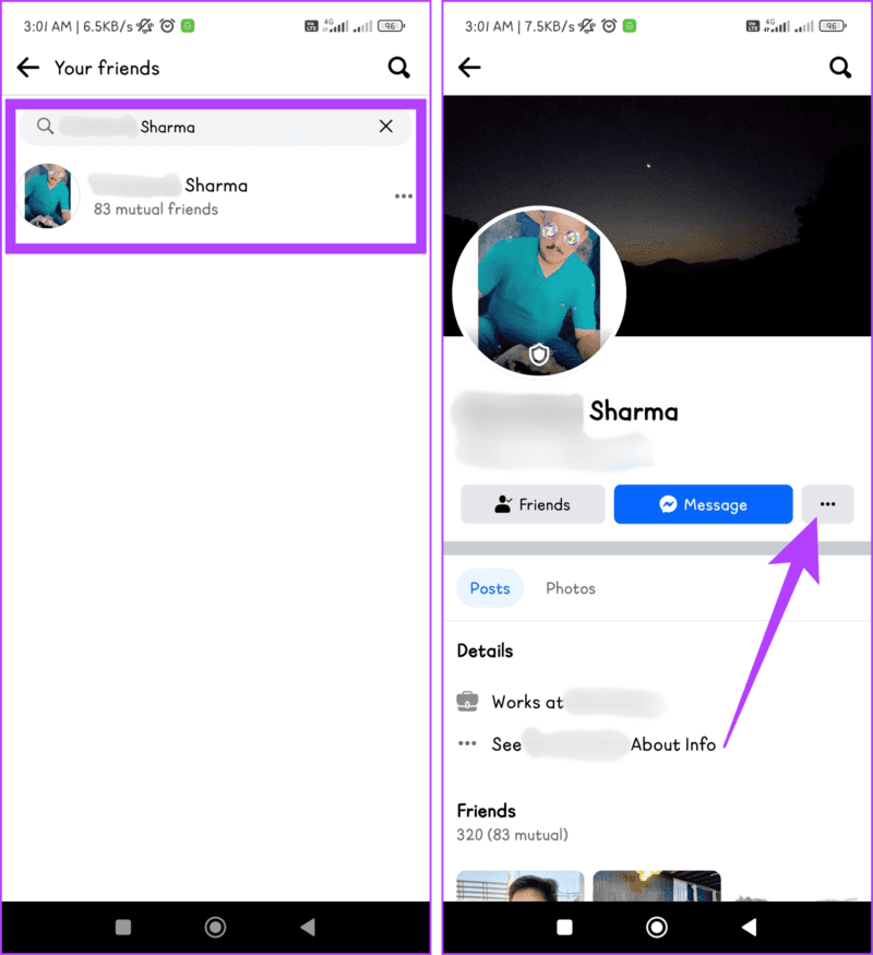 Write-your-friends-name-in-the-search-box-select-their-profile-from-below-and-press-the-three-dots-icon-1405x1536-1 كيف ترى تاريخ الصداقة على Facebook