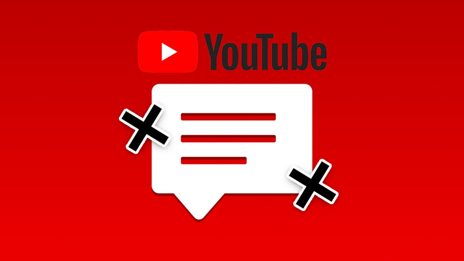 أفضل 10 إصلاحات لعدم إمكانية نشر التعليقات على مقاطع الفيديو على YouTube - %categories