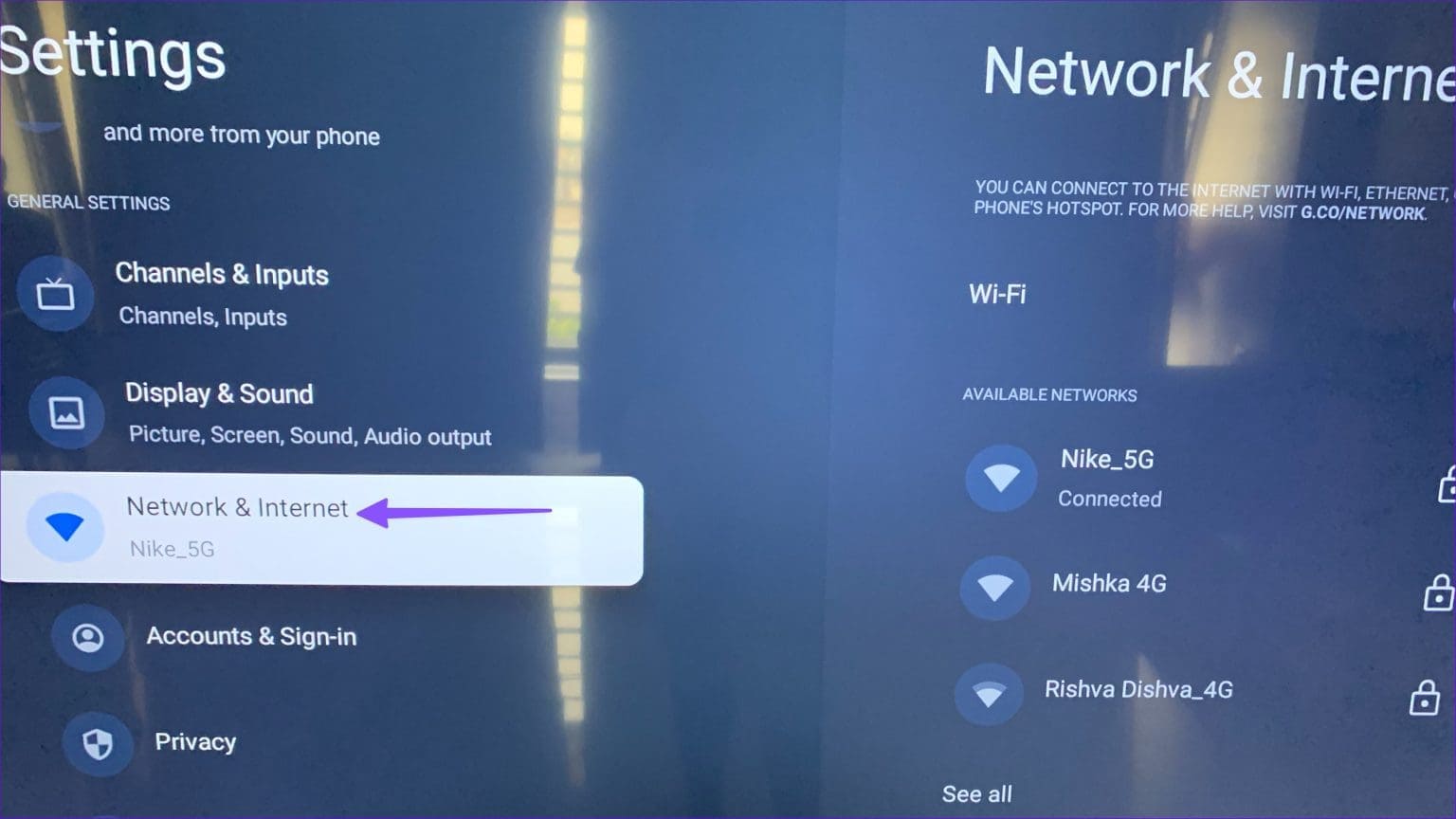 YouTube-Not-Working-on-Google-TV-2-1536x864-1 أفضل 9 طرق لإصلاح مشكلة عدم عمل YouTube على Google TV