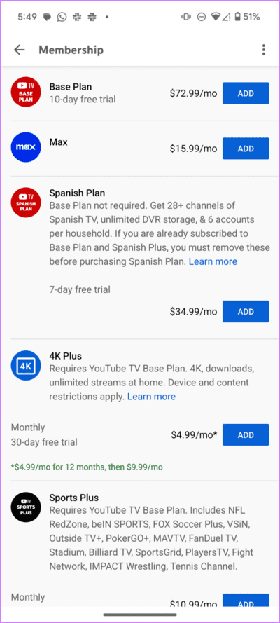 YouTube-TV-not-working-on-phone-4-691x1536-1 أفضل 10 طرق لإصلاح مشكلة عدم عمل YouTube TV على iPhone وAndroid