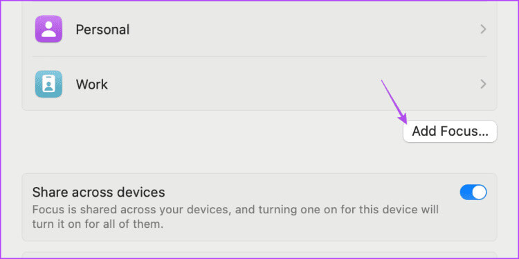 add-focus-mode-mac-750x374-1 أفضل 7 إصلاحات لعدم عمل وضع التركيز على أجهزة iPhone وiPad وMac