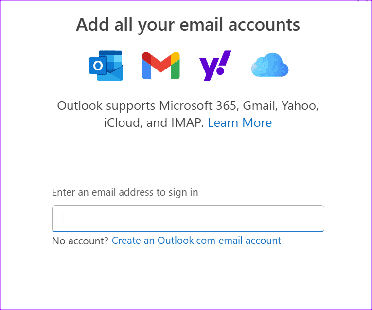 add-iCloud-Email-to-Outlook-3 كيفية ربط بريد iCloud الإلكتروني ببرنامج Outlook
