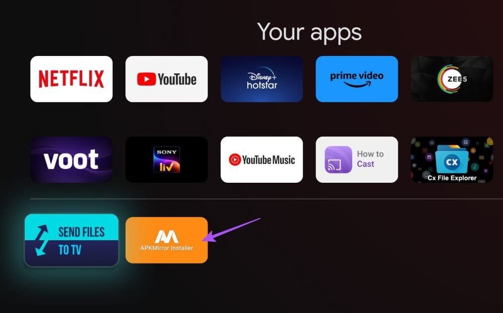 apk-mirror-google-tv أفضل 7 إصلاحات لعدم تنزيل التطبيقات على Chromecast (Google TV)