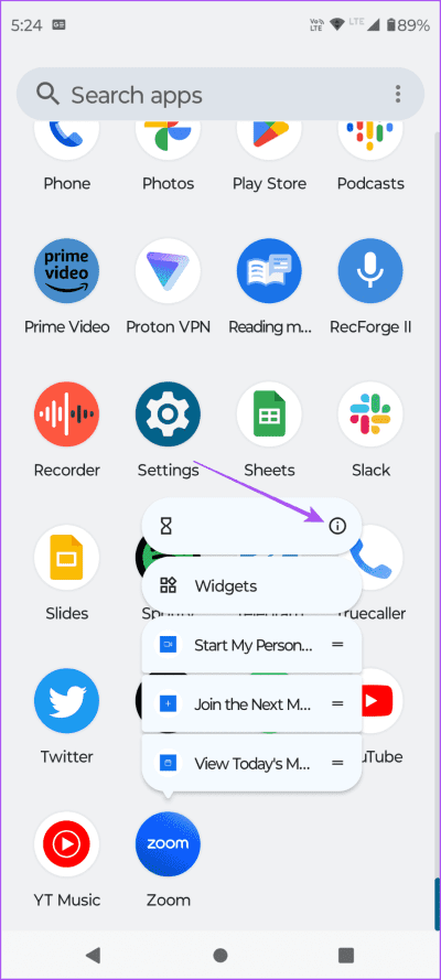 app-info-zoom-android-691x1536-1 أفضل 6 إصلاحات لعدم عمل ضبابية الخلفية في تطبيق Zoom