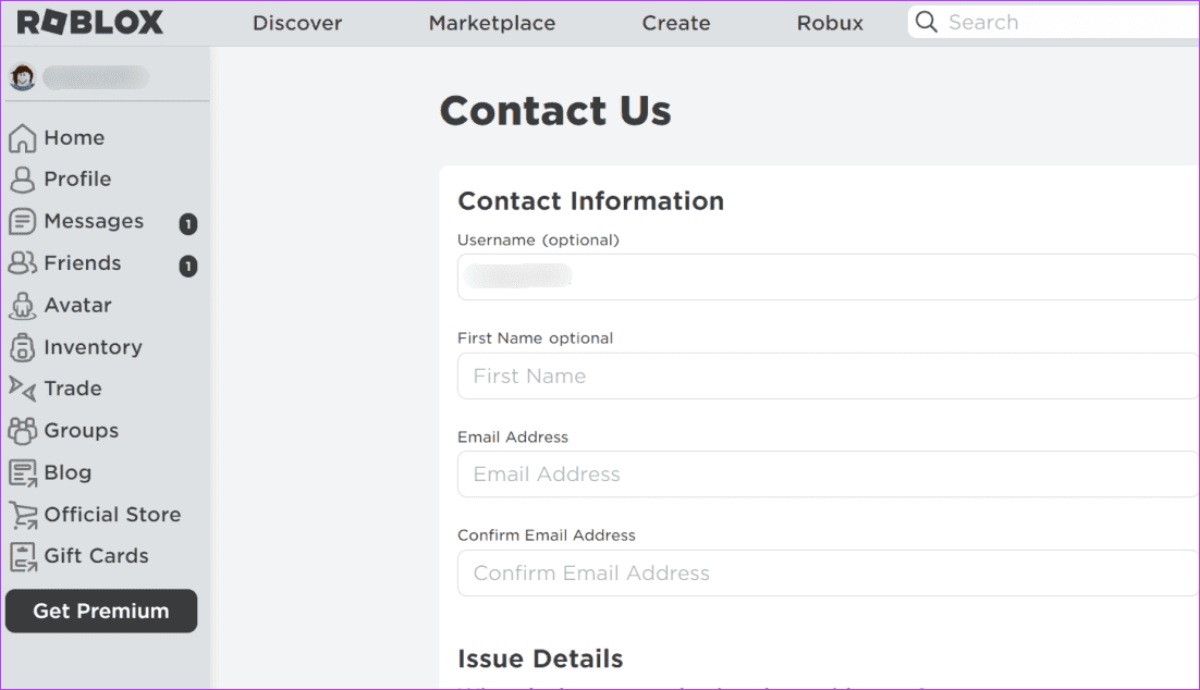 appeal-for-roblox-account-restoration أفضل 8 طرق لإصلاح رمز خطأ Roblox 901 في Windows 11
