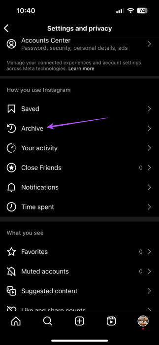archive-instagram-settings-473x1024-1 كيفية البث المباشر على Instagram على الهاتف المحمول وسطح المكتب