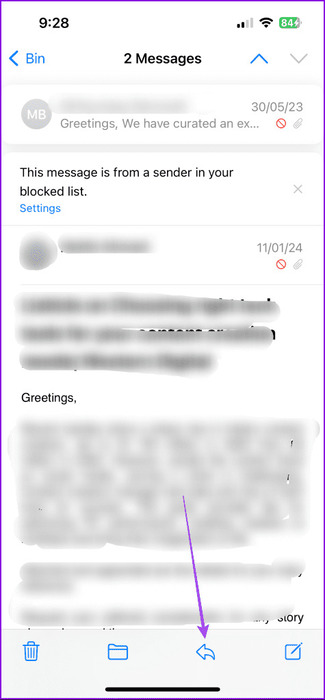 back-icon-deleted-message-mail-app-iphone-475x1024-1 كيفية حذف رسائل البريد الإلكتروني بشكل جماعي في Apple Mail
