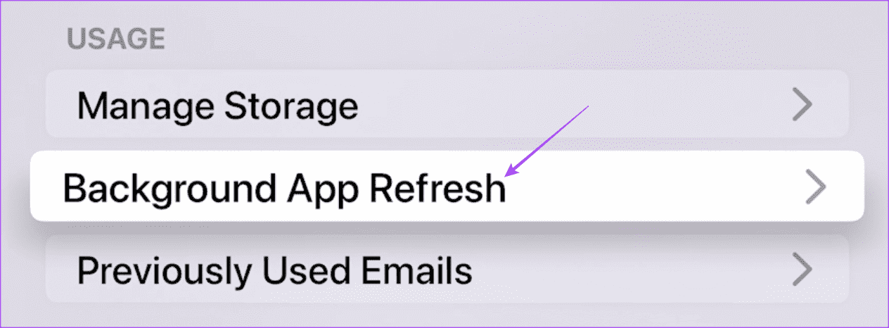 background-app-refresh-apple-tv- أفضل 6 إصلاحات لعدم عمل الإشعارات على Apple TV