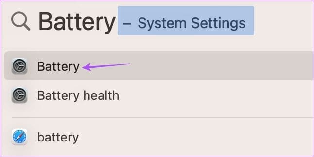 battery-spotlight-search-mac أفضل 6 إصلاحات لعدم عمل إشعارات Google Drive على الهاتف المحمول وسطح المكتب