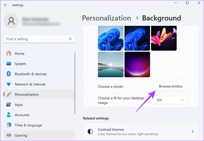 browse-photos أفضل 7 طرق لجعل Windows 11 يبدو مثل Windows 10