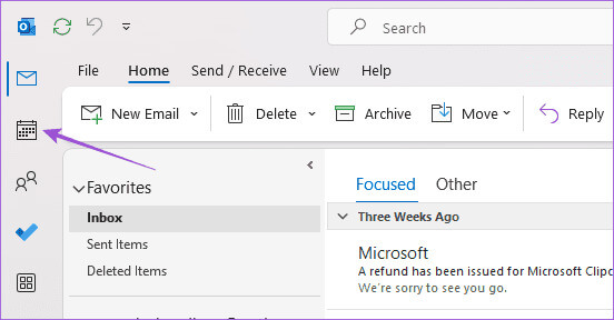 calendar-icon-outlook-windows-11 كيفية إضافة وإزالة العطل في تقويم Outlook على الهاتف المحمول وسطح المكتب