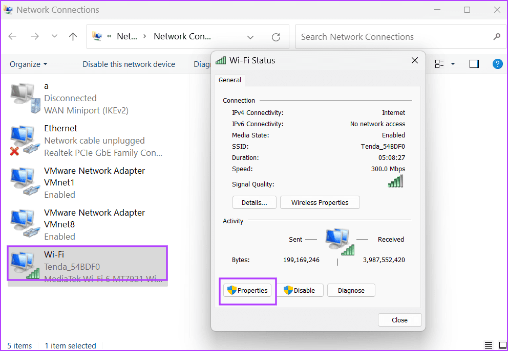 change-dns-server-1 أفضل 9 طرق لإصلاح رمز خطأ GeForce NOW 0x800b1004 في Windows 11