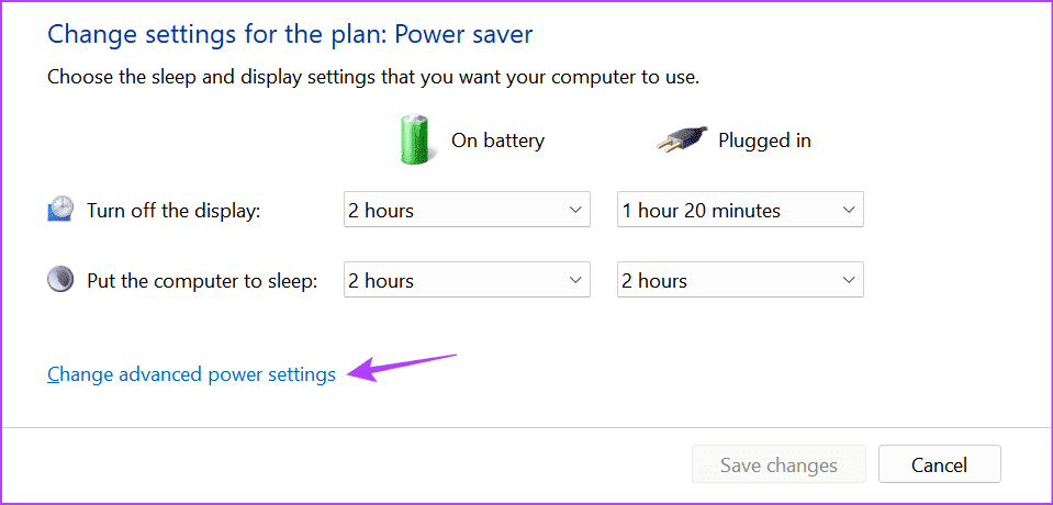 change-power-settings-2 كيفية تعطيل تعليق USB الانتقائي في Windows 11