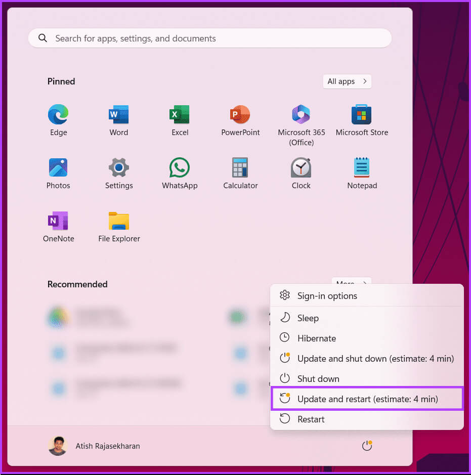 choose-Restart-2 6 طرق لإصلاح الاستخدام العالي لوحدة المعالجة المركزية في Windows Modules Installer Worker