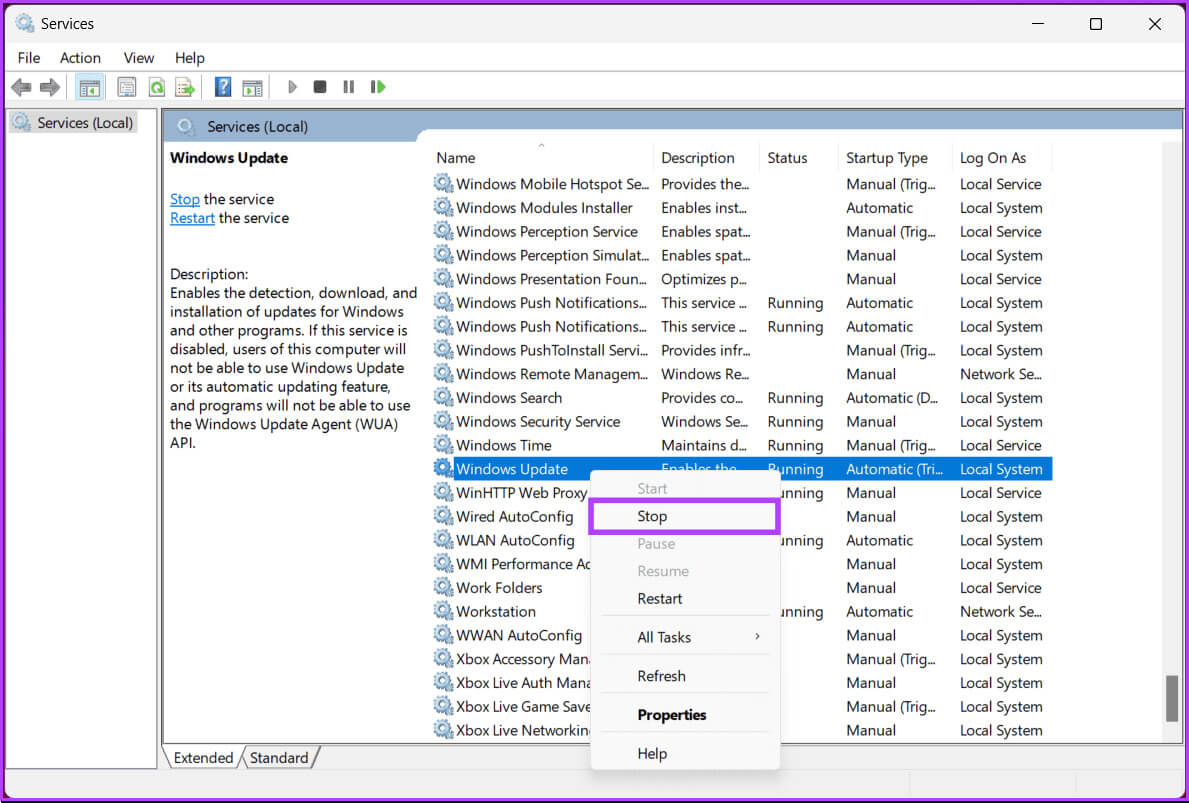 choose-Stop-1 6 طرق لإصلاح الاستخدام العالي لوحدة المعالجة المركزية في Windows Modules Installer Worker