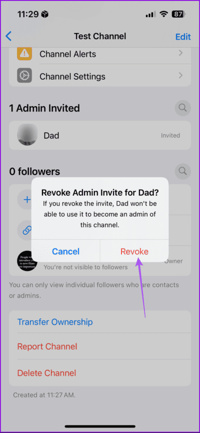 confirm-revoke-invite-whatsapp-channel-712x1536-1 كيفية إضافة عدة مسؤولين إلى قنوات WhatsApp
