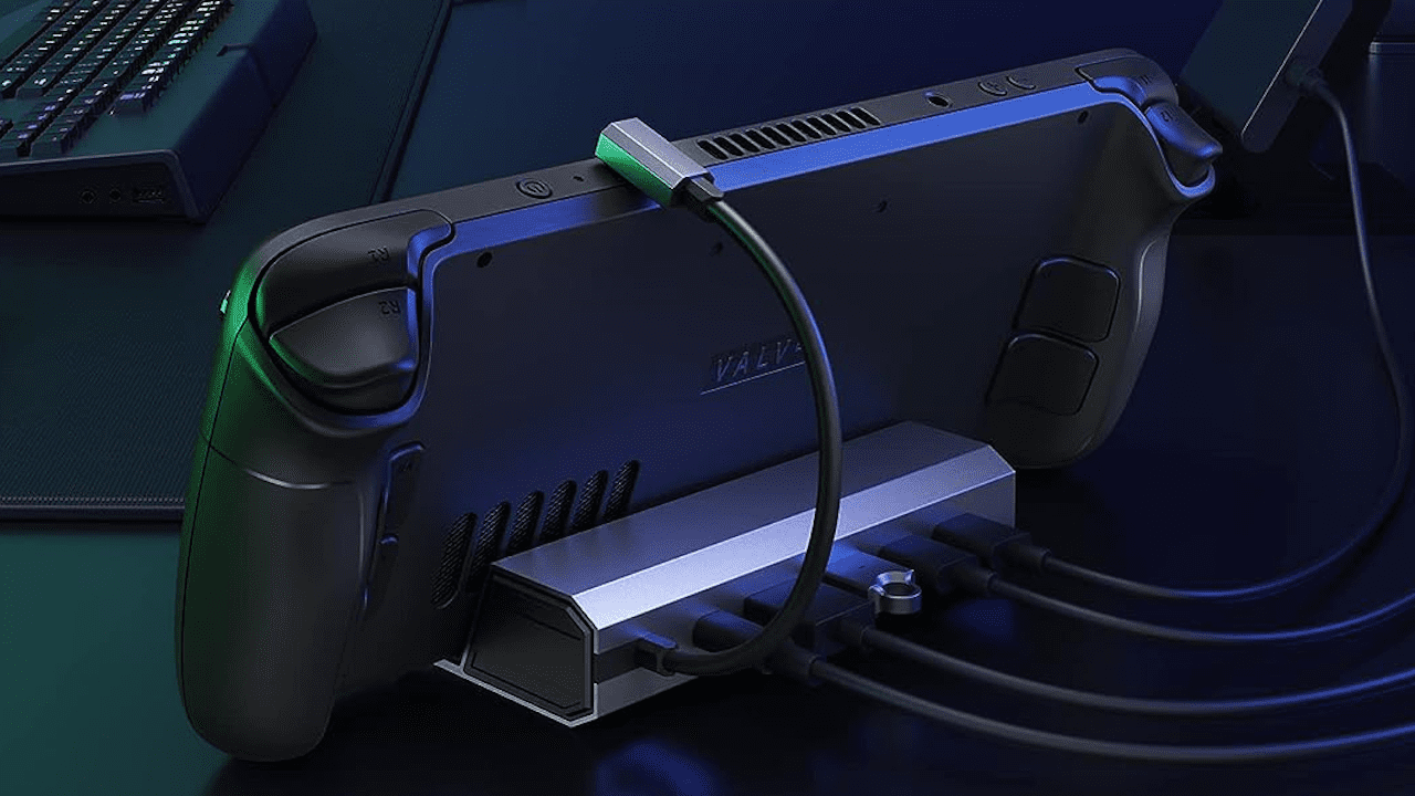 connect-your-USB-pen-drive-to-the-Steam-Deck-using-a-dock-or-USB-hub كيفية إعادة ضبط جهاز Steam Deck إلى إعدادات المصنع: دليل كامل