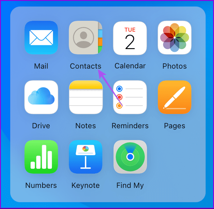contacts-icloud-website 4 أفضل الطرق لطباعة جهات الاتصال من iPhone