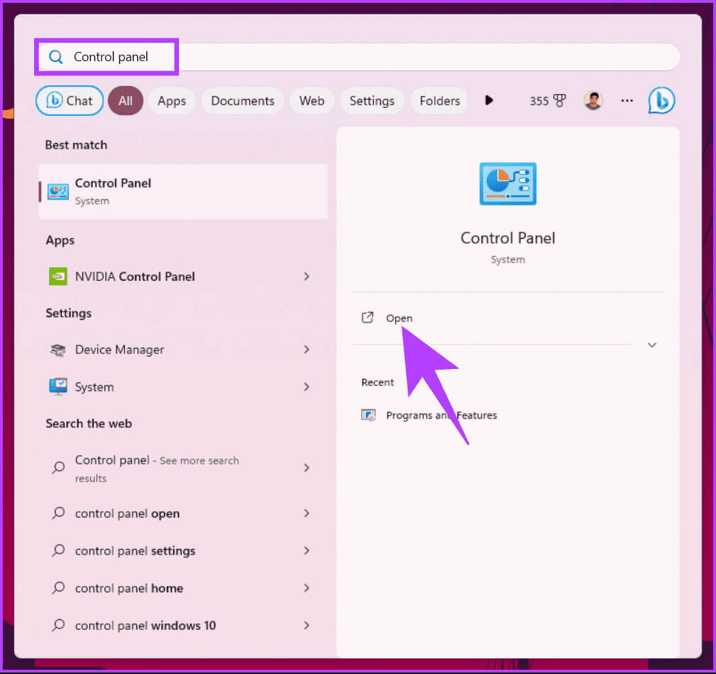 control-panel-4 7 طرق لإصلاح رمز خطأ Steam 107