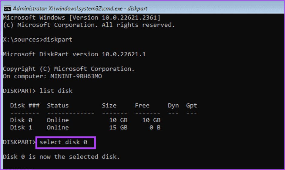 convert-to-GPT-3 أفضل 6 إصلاحات لخطأ تثبيت Windows "لم نتمكن من إنشاء قسم جديد"