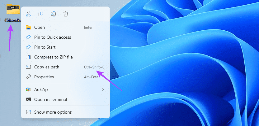 copy-file-path أفضل 7 طرق لحذف الملفات أو المجلدات باستخدام PowerShell في Windows