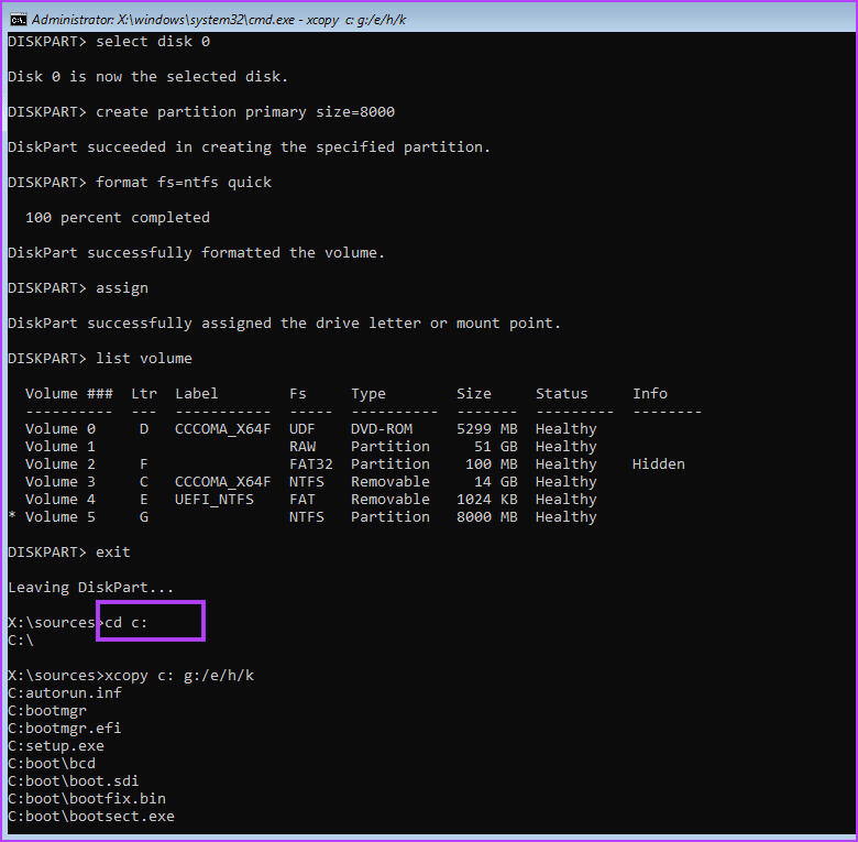 copying-files2 أفضل 6 إصلاحات لخطأ تثبيت Windows "لم نتمكن من إنشاء قسم جديد"