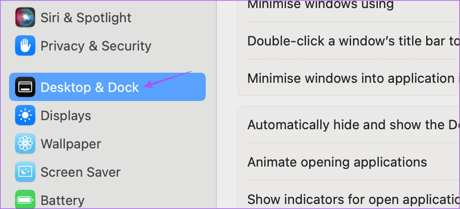 desktop-and-dock-settings-mac-2 كيفية إضافة مسافة بين الأيقونات في Dock على Mac