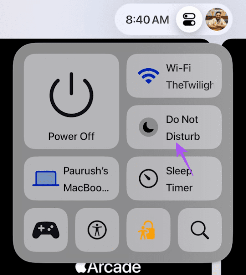 do-not-disturb-apple-tv أفضل 6 إصلاحات لعدم عمل الإشعارات على Apple TV