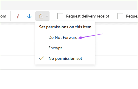 do-not-forward-encrypted-email-outlook-mac كيفية تشفير رسائل البريد الإلكتروني في Microsoft Outlook