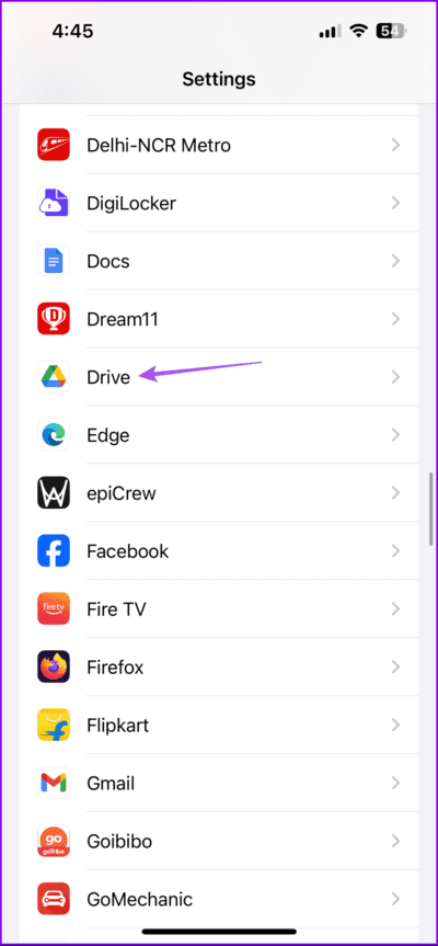 drive-settings-iphone-712x1536-1 أفضل 6 إصلاحات لعدم عمل إشعارات Google Drive على الهاتف المحمول وسطح المكتب